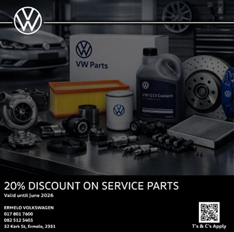 Keep your Volkswagen in peak condition with our latest service offers. special image